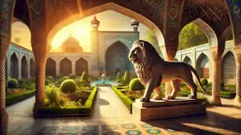 The Legend of the Stone Lion of Shiraz