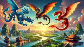 Die Legende der vier Drachen