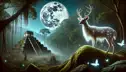 La Diosa de la Luna Maya y el Ciervo Blanco