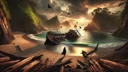 Robinson Crusoe: Una historia de supervivencia y perseverancia en la isla