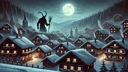 La leyenda del Krampus: Sombras en la nieve alpina