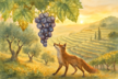 El zorro y las uvas: Una lección sobre el deseo y el desprecio