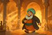 Mullah en el hammam turco: un cuento sufí y persa