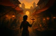 Aladino y la lámpara mágica: Un cuento de fantasía de la antigua China